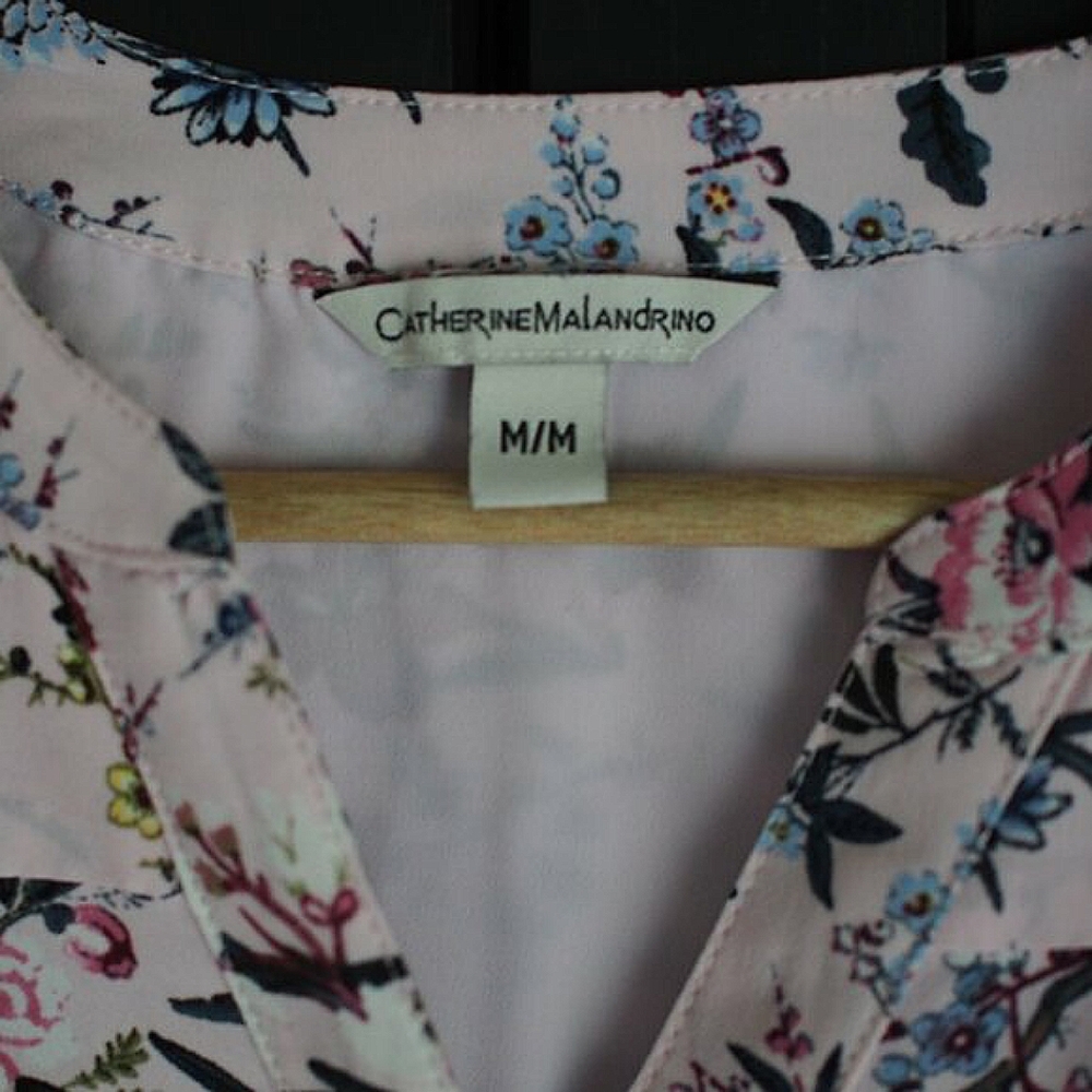 ***SOLD*** Catherine Malandrino | Sleeveless Floral Dress - Picture 2 of 8